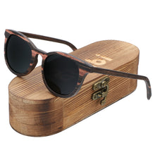 Load image into Gallery viewer, Ebony Wooden Sunglasses