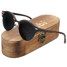 Load image into Gallery viewer, Vintage Rimless  Wood Sunglasses