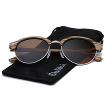 Load image into Gallery viewer, Vintage Rimless  Wood Sunglasses
