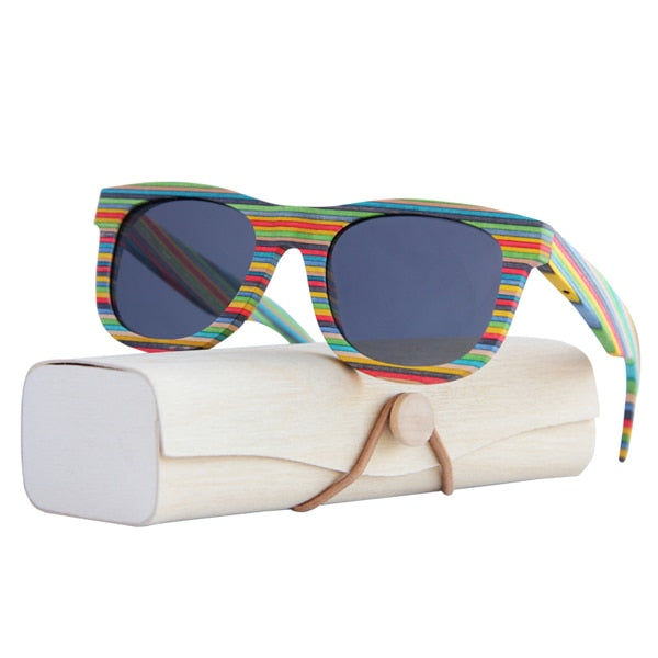 Handmade Wooden Frame Sunglasses