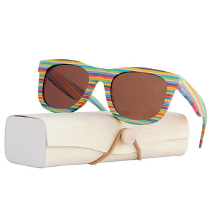 Handmade Wooden Frame Sunglasses