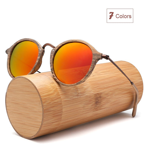 Wood Grain Sunglasses