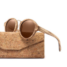 Load image into Gallery viewer, Zebra Wood Sunglasses