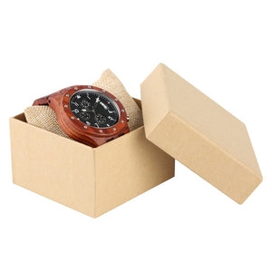 Red Wooden Watches