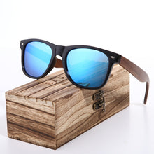 Load image into Gallery viewer, Black Walnut Wood Sunglasses