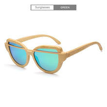 Load image into Gallery viewer, Retro Bamboo Wood Sunglasses