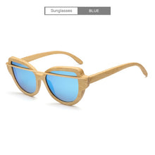 Load image into Gallery viewer, Retro Bamboo Wood Sunglasses