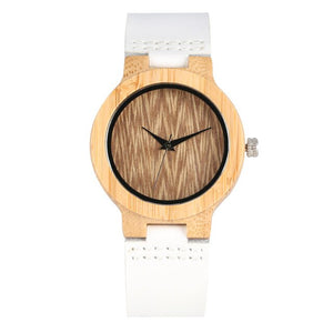 White and Wood Watches