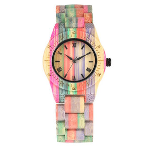 Rainbow wood Watches