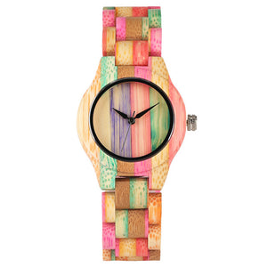 Rainbow wood Watches