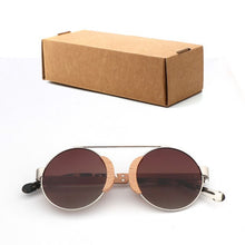 Load image into Gallery viewer, Wood Round  Sunglasses