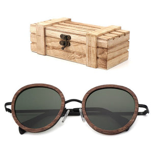 Wood Sunglasses Round