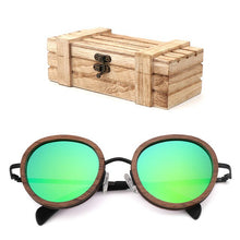 Load image into Gallery viewer, Wood Sunglasses Round