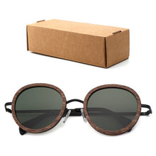 Load image into Gallery viewer, Wood Sunglasses Round