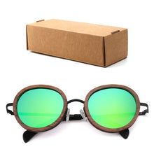 Load image into Gallery viewer, Wood Sunglasses Round
